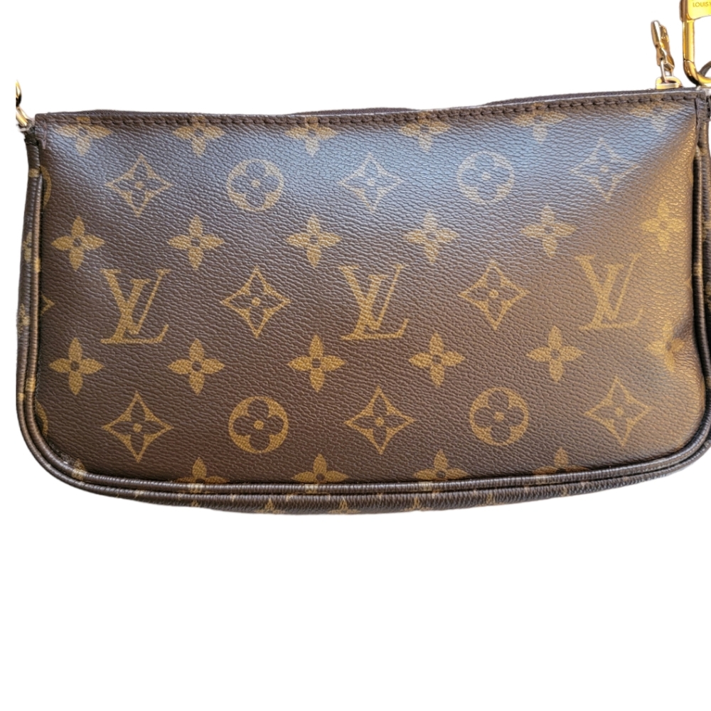 š„SOLD š„LOUIS VUITTON | MULTI POCHETTE ACCESSORIES BROWN MONOGRAM CROSSBODY BAG - Picture 8 of 16